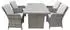bellavista Home & Garden Ria Dininglounge-Set Polyrattan grau 4 Personen