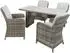 bellavista Home & Garden Ria Dininglounge-Set Polyrattan grau 4 Personen