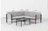 Gardissimo Ambra Eck-Lounge-Set grau