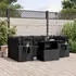 vidaXL Garten-Sofagarnitur 7-tlg. mit Kissen, Poly Rattan, Braun (3326434)
