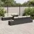 vidaXL Garten-Sofagarnitur 7-tlg. mit Kissen Poly Rattan (3357880)