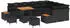 vidaXL Gartensofa-Set mit Kissen 12-teilig Poly Rattan Schwarz (3364899)