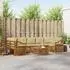 vidaXL Outdoor-Sofagarnitur 8-tlg. Akazien-Massivholz Natur/Beige (3374548)