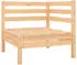vidaXL Garten-Lounge-Set 4-tlg. Kiefer Massivholz (3082522)