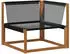 vidaXL Outdoor-Sofagarnitur mit Kissen 7-teilig, Natur/Creme (3381666)
