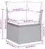 vidaXL Garten-Sofagarnitur 11-tlg. mit Kissen Poly Rattan Akazie Beige (3363027)