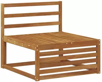 vidaXL Garten-Sofagarnitur 7-tlg. Akazie Massivholz Natur (3383057)