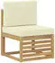 vidaXL Sofagarnitur Massivholz Akazie, 10-tlg. (3392560)