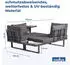 osoltus Delft Garten-Ecklounge Set Aluminium Grau (402644)