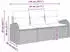 vidaXL Garten-Sofa-Set 3-tlg. mit Kissen Beige Poly Rattan (3345900)