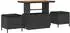 vidaXL Garten-Sofa-Set 9-tlg. Poly-Rattan schwarz (3363064)