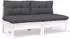 vidaXL Garten-Lounge-Set 6-tlg. mit Kissen, Kiefer Massivholz (3096197)