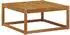 vidaXL Outdoor-Sofagarnitur mit Kissen, 6-tlg., natur und creme (3382333)