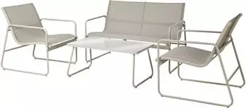 Ambiance Lounge-Set OSKAR, beige (OSKAR)