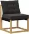 vidaXL Outdoor-Sofagarnitur mit Kissen, 9-tlg., weiß und schwarz (3389786)