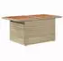 vidaXL Garten-Sofa-Set mit Stauraum 9-tlg., beige, Poly Rattan (3358834)
