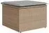 vidaXL Garten-Sofa-Set mit Stauraum 9-tlg., beige, Poly Rattan (3358834)