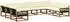 vidaXL Outdoor-Sofagarnitur mit Kissen, 9-tlg., natur und creme (3381678)