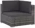 vidaXL Garten-Lounge-Set 6-tlg. mit Kissen, Poly Rattan, grau (48334)