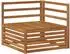 vidaXL Outdoor-Sofagarnitur 7-tlg., Akazien-Massivholz, natur (3373634)