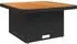 vidaXL Garten-Lounge-Set 3-tlg. mit Kissen, Poly Rattan, schwarz (3262731)