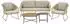 ebuy24 Novella Lounge-Set Stahl beige/sand (46-7701046)