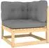 vidaXL Garten-Lounge-Set 8-tlg. mit Kissen, Massivholz Kiefer (3076714)