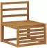 vidaXL Outdoor-Sofagarnitur 6-tlg. Akazien-Massivholz, natur (3384030)
