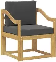 2 St&uuml;ck Outdoor-sofagarnitur Polyester Wei&szlig; Und Anthrazit Vidaxl