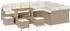vidaXL Garten-Sofa-Set 13-tlg. beige Poly-Rattan (3362311)