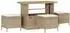 vidaXL Garten-Sofa-Set 13-tlg. beige Poly-Rattan (3362311)