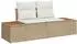 vidaXL Gartenlounge-Set 8-tlg. beige Poly Rattan (3348042)
