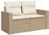 vidaXL Garten-Sofaset 8-teilig, Polyrattan, beige (3361611)