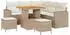 vidaXL Garten-Sofaset 8-teilig, Polyrattan, beige (3361611)