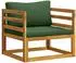 vidaXL Gartenlounge-Set 7-tlg. Massivholz Akazie natur