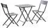 MWH Lido Bistro-Set, klappbar, Stahl eisengrau, 3-tlg. (879887)