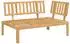vidaXL Garten-Lounge-Set 4-tlg. anthrazit Akazienholz (3418314)