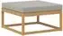 vidaXL Outdoor-Sofagarnitur 8-tlg., weiß/hellgrau (3386875)