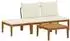 vidaXL Stühle aus Akazienholz und Naturseil, 4er-Set (3407788)