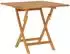 vidaXL Klappbares Garten-Bistro-Set 3-teilig, Teak massiv, natur