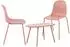 CLP Veldin 2er Sitzgruppe Kunststoff, stapelbar, pink (326235)