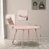 CLP Veldin 2er Sitzgruppe Kunststoff, stapelbar, pink (326235)