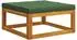 vidaXL Garten-Loungeset 7-tlg. Akazienholz massiv, natur