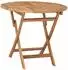 vidaXL Klappbares Garten-Bistro-Set 3-teilig, natur