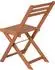 Garden Pleasure Anaheim Gartenmöbel-Set, Eukalyptus, braun, 5-teilig