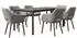 Kawola AMUR Garten-Essgruppe 7-tlg., Aluminium/Keramik, grau (KAB74654672)