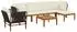 vidaXL Gartenlounge-Set 7-tlg. massives Akazienholz & Seil (Natur)