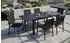 Gardissimo LIFE 7-tlg. Gartenmöbel-Set, Aluminium, Stapelstühle & Ausziehtisch