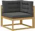 vidaXL Outdoor-Sofagarnitur 7-tlg. weiß und anthrazit (3386986)