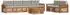 vidaXL Outdoor-Sofagarnitur mit Kissen 7-tlg., natur und hellgrau (3373066)
